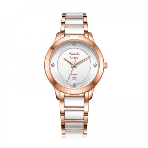 Alexandre Christie AC 2A71 Rosegold White LDBRGSL